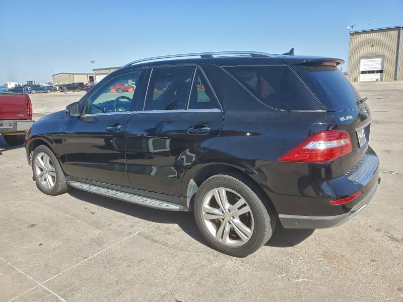 4JGDA5JBXDA203131 - 2013 MERCEDES-BENZ ML 350 BLACK photo 2
