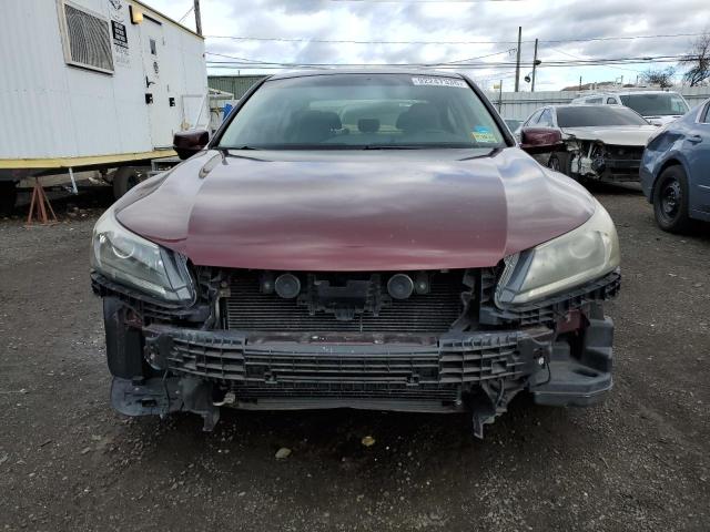 1HGCR2F75DA066922 - 2013 HONDA ACCORD EX 勃艮第红 照片 5
