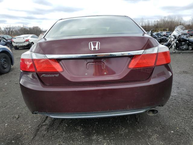 1HGCR2F75DA066922 - 2013 HONDA ACCORD EX 勃艮第红 照片 6