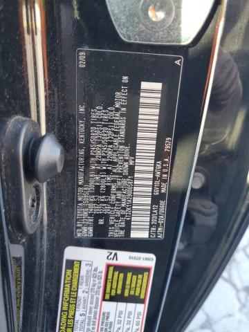 4T3ZK11A29U005871 - 2009 TOYOTA VENZA Schwarz Foto 12