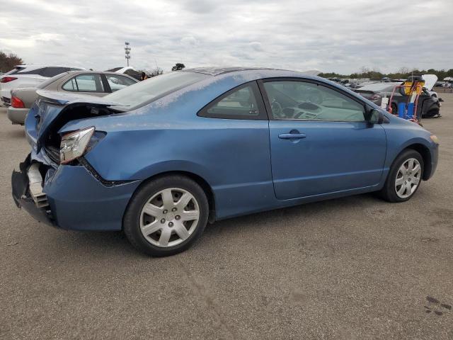 2HGFG126X6H508687 - 2006 HONDA CIVIC LX BLUE photo 3