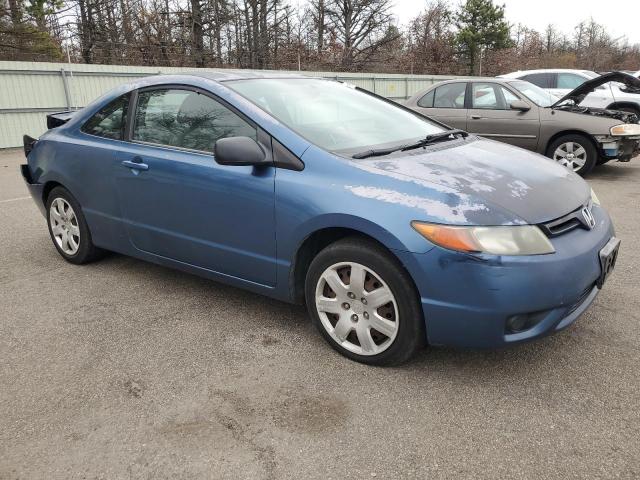 2HGFG126X6H508687 - 2006 HONDA CIVIC LX BLUE photo 4