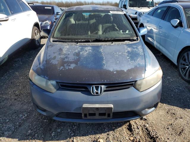 2HGFG126X6H508687 - 2006 HONDA CIVIC LX BLUE photo 5