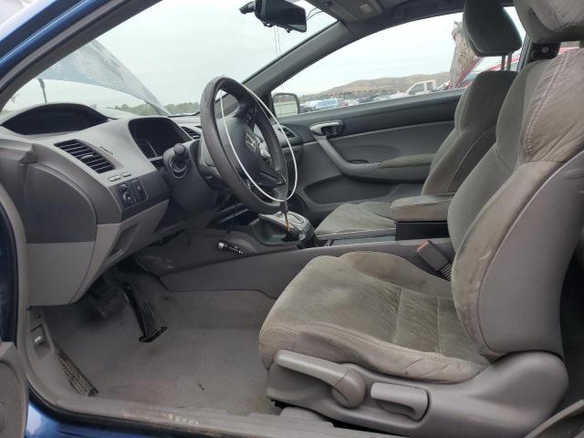 2HGFG126X6H508687 - 2006 HONDA CIVIC LX BLUE photo 7