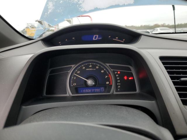 2HGFG126X6H508687 - 2006 HONDA CIVIC LX BLUE photo 9