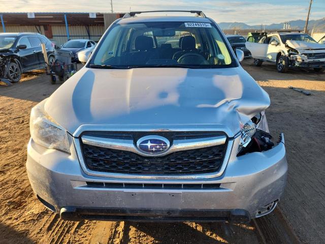 JF2SJADC6FH813533 - 2015 SUBARU FORESTER 2.5I PREMIUM ვერცხლისფერი ფოტო 5