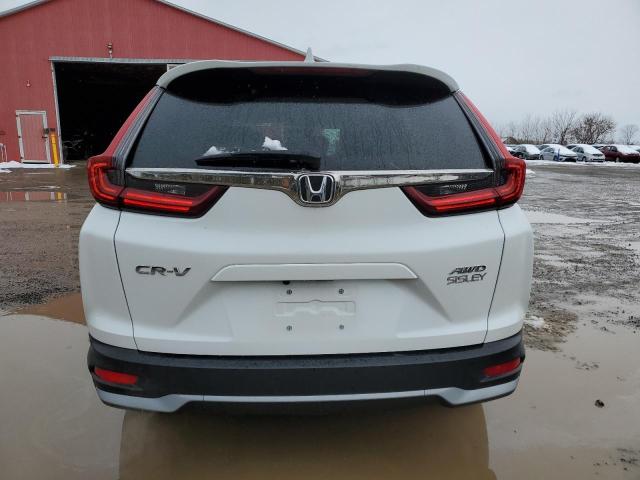 2HKRW2H86MH205262 - 2021 HONDA CR-V EXL WHITE photo 6