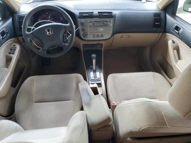 JHMES96605S019108 - 2005 HONDA CIVIC HYBRID WHITE photo 8