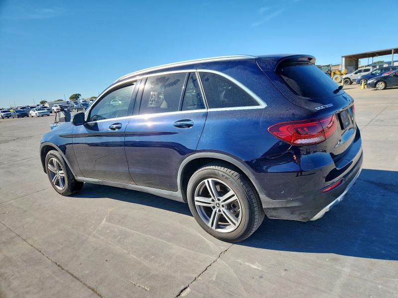 W1N0G8EB6MF906282 - 2021 MERCEDES-BENZ GLC 300 4MATIC BLUE photo 2