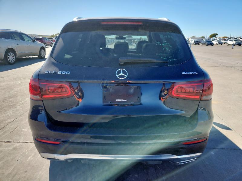 W1N0G8EB6MF906282 - 2021 MERCEDES-BENZ GLC 300 4MATIC BLUE photo 6
