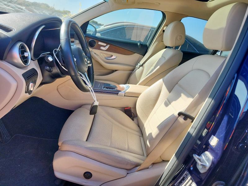 W1N0G8EB6MF906282 - 2021 MERCEDES-BENZ GLC 300 4MATIC BLUE photo 7