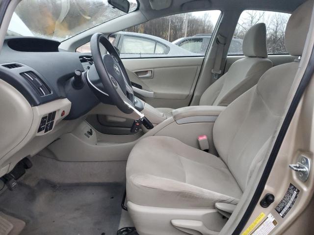 JTDKN3DUXB0316680 - 2011 TOYOTA PRIUS 金色 照片 7