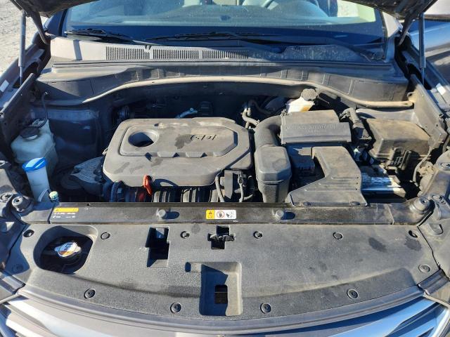 5XYZT3LBXHG391404 - 2017 HYUNDAI SANTA FE S GRAY photo 12