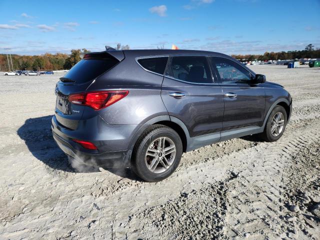 5XYZT3LBXHG391404 - 2017 HYUNDAI SANTA FE S GRAY photo 3