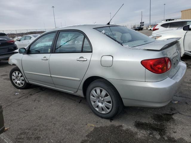1NXBR38E13Z073368 - 2003 TOYOTA COROLLA CE SILVER photo 2