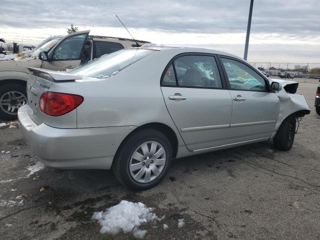 1NXBR38E13Z073368 - 2003 TOYOTA COROLLA CE SILVER photo 3
