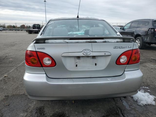 1NXBR38E13Z073368 - 2003 TOYOTA COROLLA CE SILVER photo 6