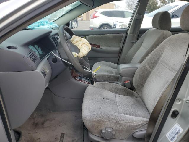 1NXBR38E13Z073368 - 2003 TOYOTA COROLLA CE SILVER photo 7