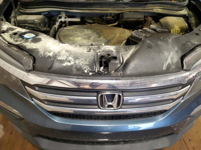 5FNYF6H5XJB007092 - 2018 HONDA PILOT EXL Көк фото 12