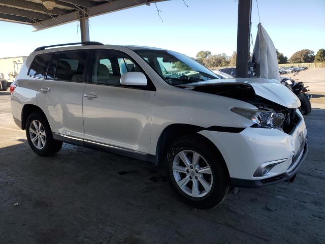 5TDBK3EH2DS274936 - 2013 TOYOTA HIGHLANDER BASE Білий фото 4