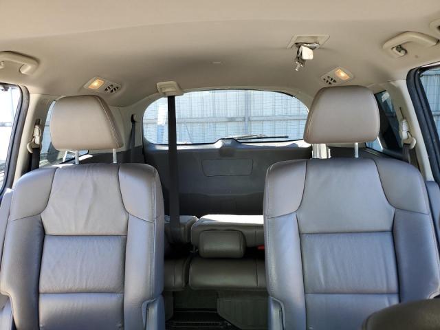 5FNRL5H63BB030845 - 2011 HONDA ODYSSEY EXL WHITE photo 10
