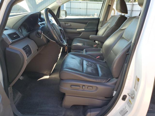 5FNRL5H63BB030845 - 2011 HONDA ODYSSEY EXL WHITE photo 7
