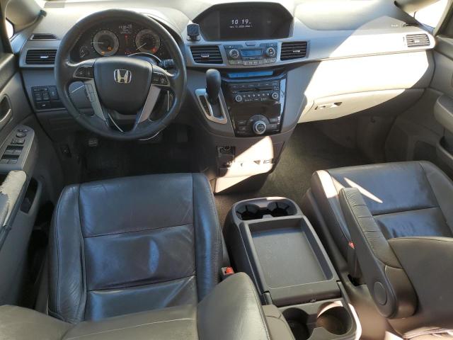 5FNRL5H63BB030845 - 2011 HONDA ODYSSEY EXL WHITE photo 8