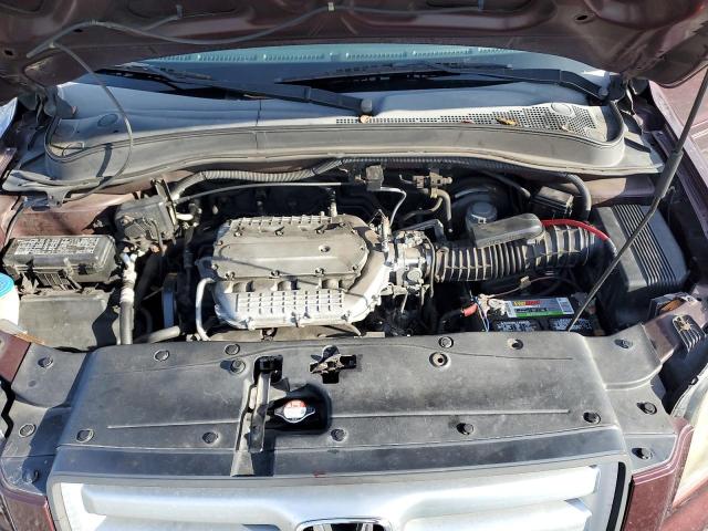 5FNYF18748B012948 - 2008 HONDA PILOT EXL MAROON photo 12