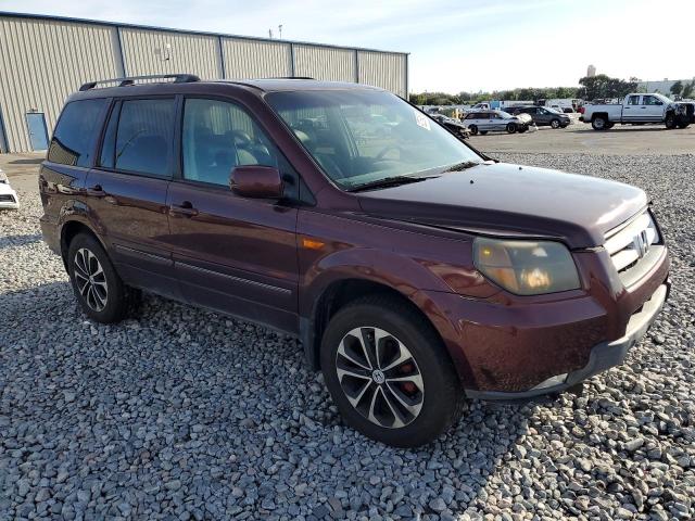 5FNYF18748B012948 - 2008 HONDA PILOT EXL MAROON photo 4