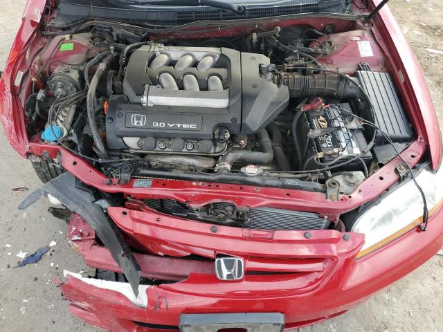 1HGCG22562A014559 - 2002 HONDA ACCORD EX RED photo 11