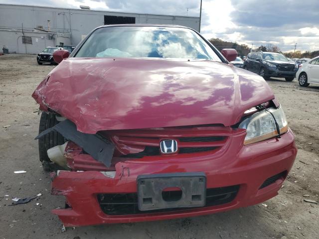 1HGCG22562A014559 - 2002 HONDA ACCORD EX RED photo 5