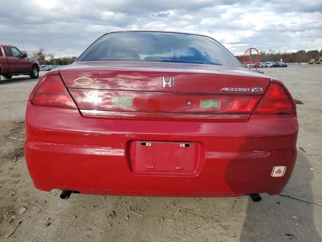 1HGCG22562A014559 - 2002 HONDA ACCORD EX RED photo 6