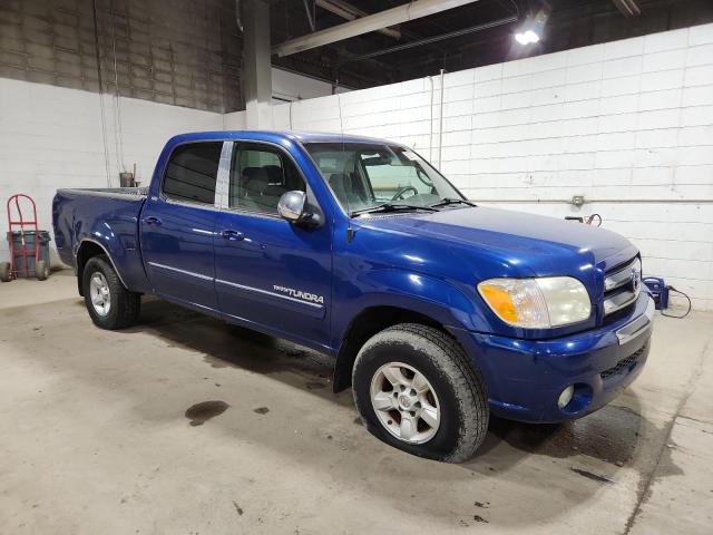 5TBET34165S463307 - 2005 TOYOTA TUNDRA DOUBLE CAB SR5 BLUE photo 4