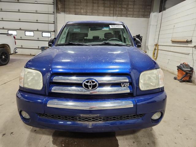 5TBET34165S463307 - 2005 TOYOTA TUNDRA DOUBLE CAB SR5 BLUE photo 5