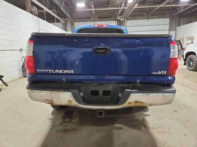 5TBET34165S463307 - 2005 TOYOTA TUNDRA DOUBLE CAB SR5 BLUE photo 6