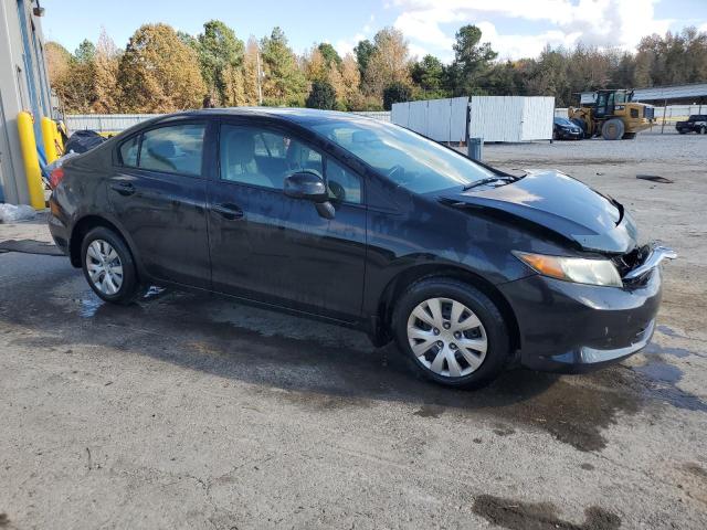2HGFB2F43CH008072 - 2012 HONDA CIVIC LX 黑色 照片 4
