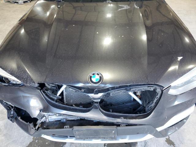 5UXTR9C57JLD61340 - 2018 BMW X3 XDRIVE30I GRAY photo 12