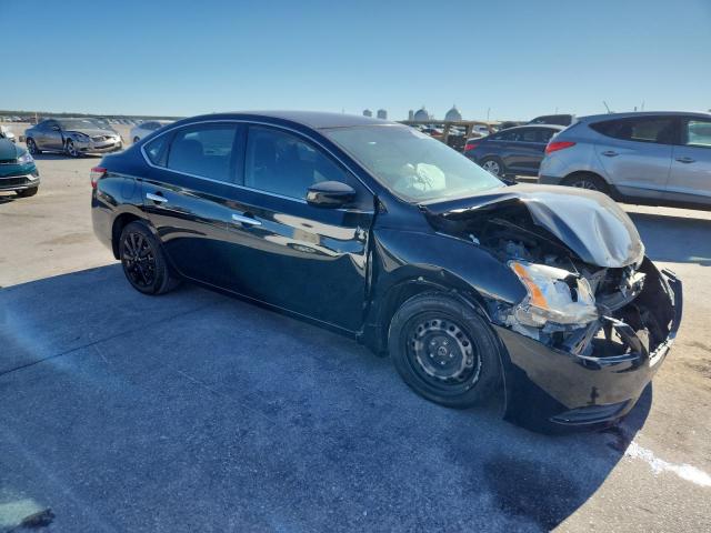 3N1AB7AP7FY227612 - 2015 NISSAN SENTRA S BLACK photo 4