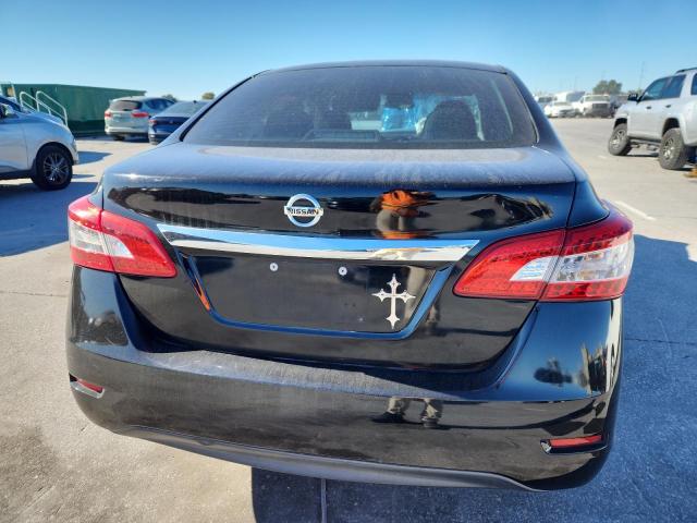 3N1AB7AP7FY227612 - 2015 NISSAN SENTRA S BLACK photo 6