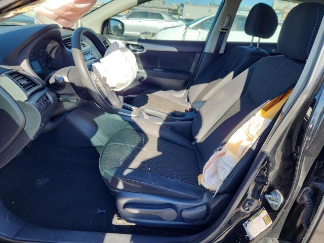 3N1AB7AP7FY227612 - 2015 NISSAN SENTRA S BLACK photo 7