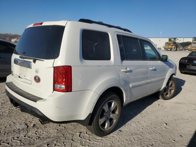5FNYF3H50CB030429 - 2012 HONDA PILOT EXL თეთრი ფოტო 3