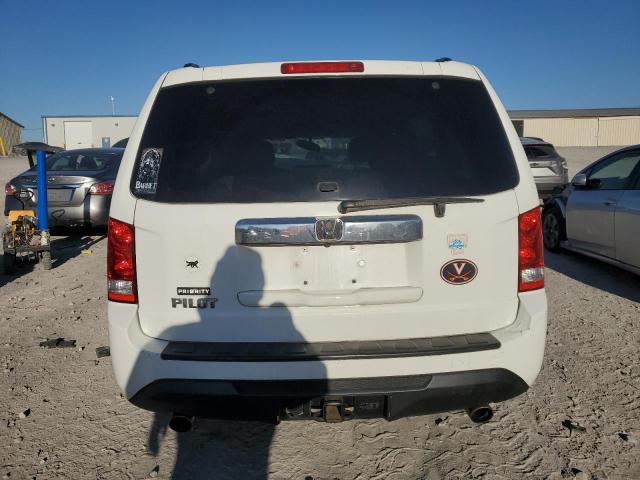 5FNYF3H50CB030429 - 2012 HONDA PILOT EXL თეთრი ფოტო 6