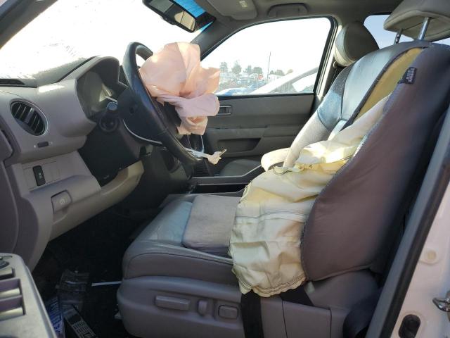 5FNYF3H50CB030429 - 2012 HONDA PILOT EXL თეთრი ფოტო 7