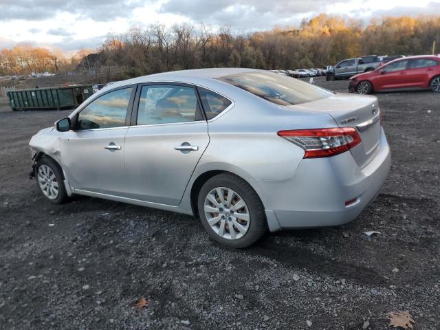 3N1AB7AP2EY244932 - 2014 NISSAN SENTRA S Күміс фото 2