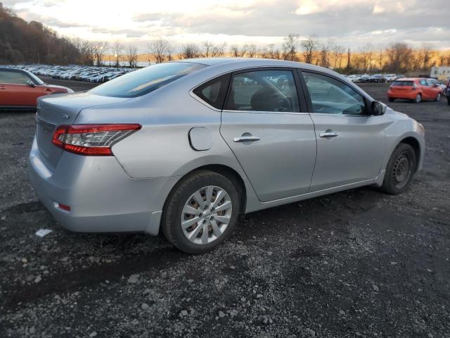 3N1AB7AP2EY244932 - 2014 NISSAN SENTRA S Күміс фото 3