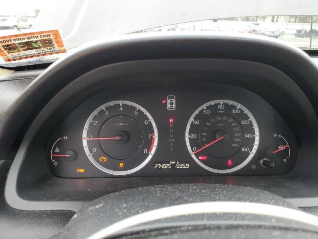 1HGCP2F33BA044286 - 2011 HONDA ACCORD LX GRAY photo 9