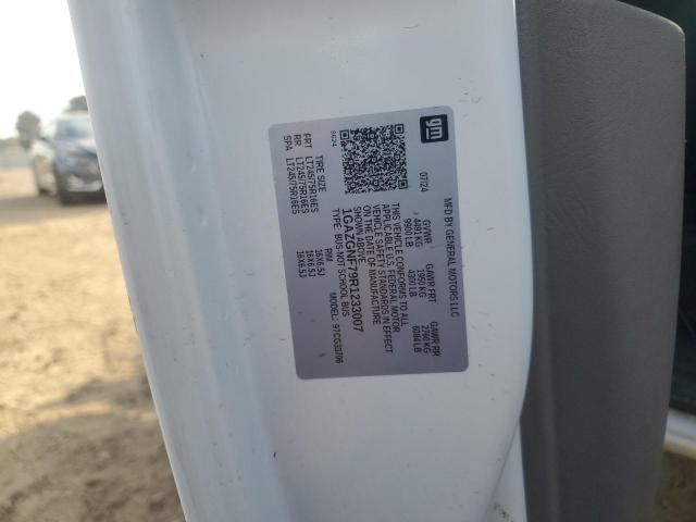 1GAZGNF79R1233007 - 2024 CHEVROLET EXPRESS G3500 LS WHITE photo 13