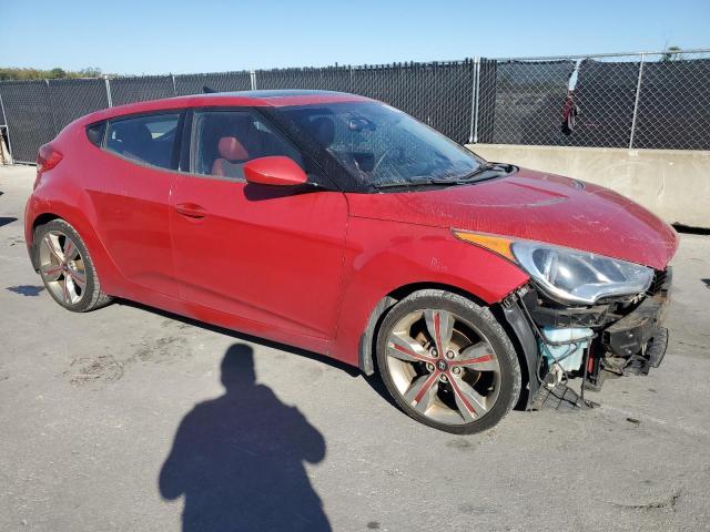 KMHTC6AD8CU052879 - 2012 HYUNDAI VELOSTER 红色 照片 4