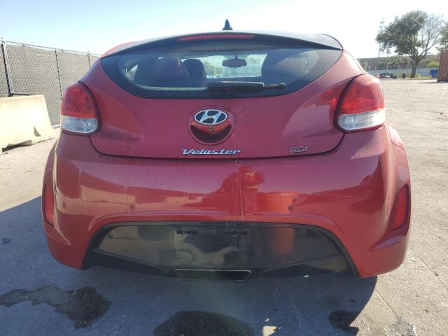 KMHTC6AD8CU052879 - 2012 HYUNDAI VELOSTER 红色 照片 6