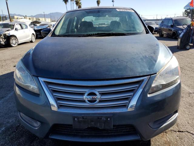 1N4AB7AP3DN905169 - 2013 NISSAN SENTRA S TEAL photo 5